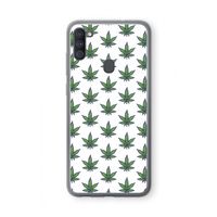 Weed: Samsung Galaxy A11 Transparant Hoesje