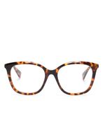 Kenzo lunettes de vue à monture carrée - Marron