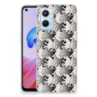 OPPO A96 | OPPO A76 | TPU Hoesje | Salamander Grey