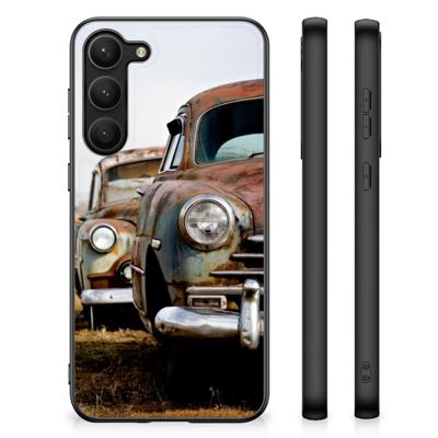 Samsung Galaxy S23 Plus Silicone Back Case Vintage Auto