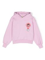 Barrow kids hoodie en coton à logo imprimé - Rose