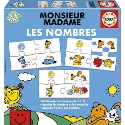 Educatief Spel Educa Mr. Men and Women