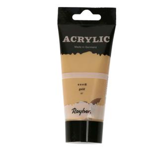 Acrylverf/hobbyverf op waterbasis - goud - 75 ml - Schilderen/knutselen