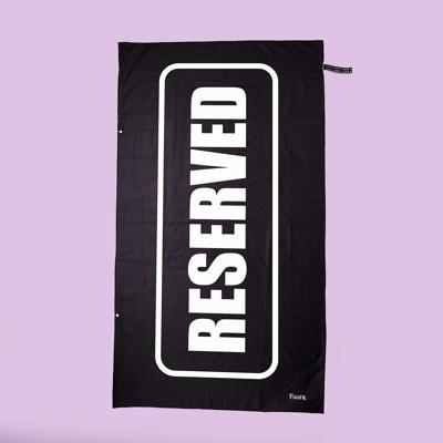 Reserved strandlaken