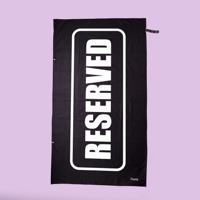 Reserved strandlaken