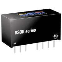 RECOM RSOK-2412SZ/H3/ADJ DC/DC-converter, print 24 V 12 V 0.167 A 1 W Aantal uitgangen: 1 x Inhoud 1 stuk(s)