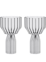 Fferrone Design lot de deux verres Margot - Tons neutres