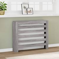 VidaXL Radiatorombouw 104x20x82 cm bewerkt hout grijs sonoma eiken