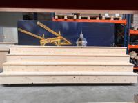 Steigerhouten Wanddisplay - Modulair Presentatiemeubel voor Winkelinrichting