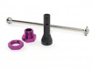 17mm hex hub conversion set w/uv joint/savage