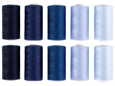 crelando Naaigaren (tinten blauw)