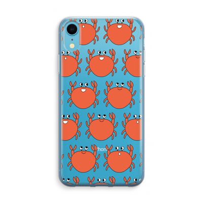 Krab: iPhone XR Transparant Hoesje