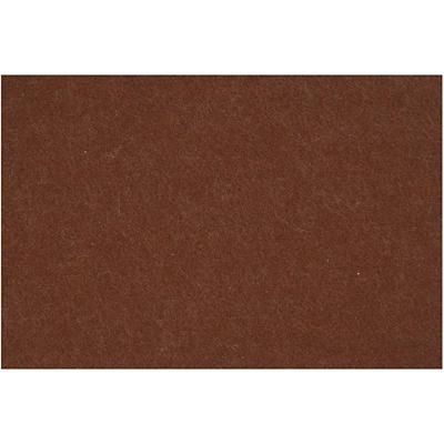 Creativ Company Hobbyvilt, vel 42x60 cm, dikte 3 mm, bruin, 1 vel