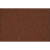 Creativ Company Hobbyvilt, vel 42x60 cm, dikte 3 mm, bruin, 1 vel