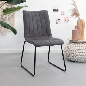 Sohome Eetkamerstoel 'Janneke' kleur Antraciet