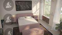 Standaard boxspringset 140 x 200 cm- stofkleur 7072