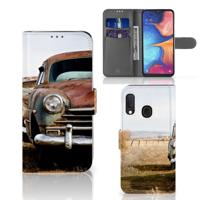 Samsung Galaxy A20e | Telefoonhoesje met foto | Vintage Auto