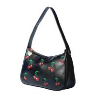 Banned Wild Cherry Schouder Tas Zwart
