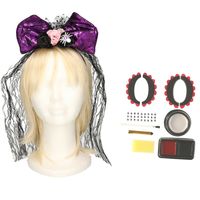 Verkleed setje Day of the Dead - sugar skull schmink en diadeem - Halloween/Carnaval accessoires