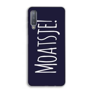 Moatsje!: Samsung Galaxy A7 (2018) Transparant Hoesje