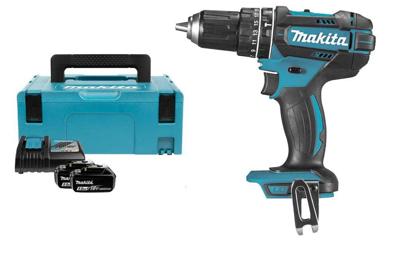 Makita DHP482RTJ Accu klop-/schroefboormachine 18V 5.0Ah in Mbox