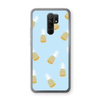 Ananasjes: Xiaomi Redmi 9 Transparant Hoesje