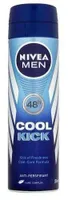 Nivea Deospray for Men - Cool Kick -  150 ml. - thumbnail