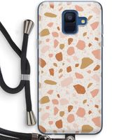 Terrazzo N°18: Samsung Galaxy A6 (2018) Transparant Hoesje met koord