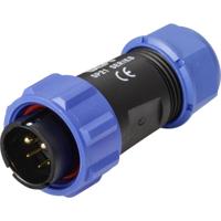 Weipu SP2110 / P 5B II Ronde connector Stekker, recht Serie (ronde connectoren): SP21 1 stuk(s)