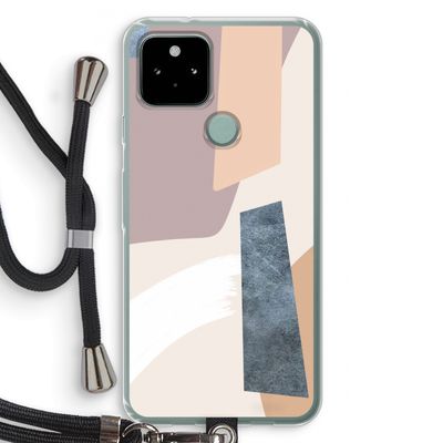 Luca: Pixel 5 Transparant Hoesje met koord