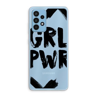 Girl Power #2: Samsung Galaxy A52 Transparant Hoesje