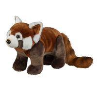 Pluche rode panda/beren knuffel 50 cm speelgoed   -
