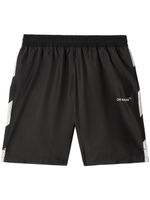 Off-White short de bain Diag Surfer - Noir