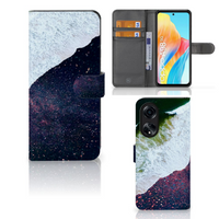 OPPO A98 5G Book Case Sea in Space - thumbnail