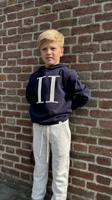Encore Bouclé Hoodie Dark Navy/Ivory Encore Bouclé Hoodie Dark Navy/Ivory