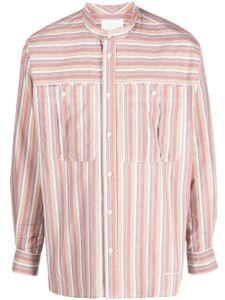 MARANT chemise en coton à rayures - Rose