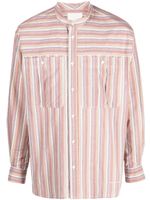 MARANT chemise en coton à rayures - Rose - thumbnail