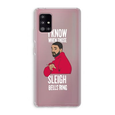Sleigh Bells Ring: Samsung Galaxy A51 5G Transparant Hoesje