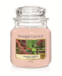Yankee Candle Tranquil Garden kaars Overige Bloemen Roze 1 stuk(s)