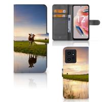 Xiaomi Redmi Note 12 4G | Telefoonhoesje | Met pasjeshouder | Koe