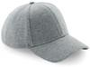 Beechfield CB677 Jersey Athleisure Baseball Cap - Heather Grey - One Size