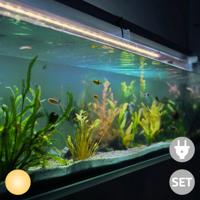 10 t/m 50 cm warm wit complete set aquarium led strip