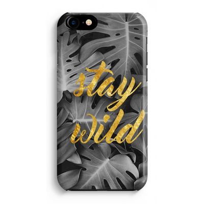 Stay wild: Volledig Geprint iPhone 7 Plus Hoesje