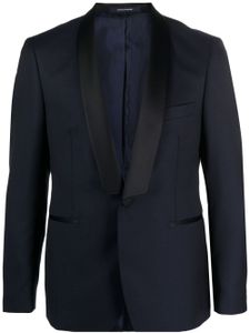 Tagliatore blazer en laine vierge mélangée - Noir