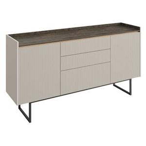 Meubella Dressoir Linq - Beige - 166 cm