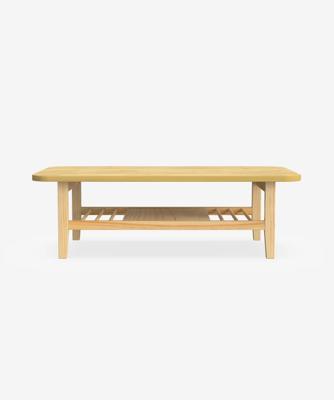 Massief dennenhouten Double-Decker Salontafel CT2