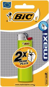 BIC J26 maxi aansteker blister (1 st)