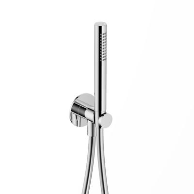 Handdouche Hotbath Ace Met Wandsteun Met Uitlaat En Doucheslang 150cm Chroom