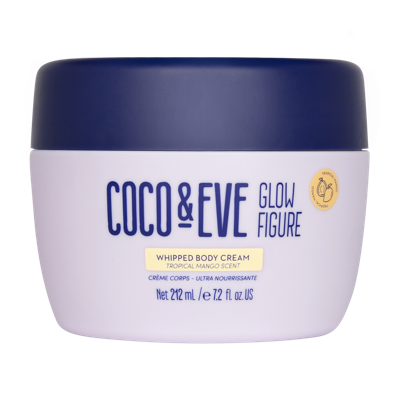 Coco & Eve Glow Figure Whipped Body Cream: Tropical Mango Scent
