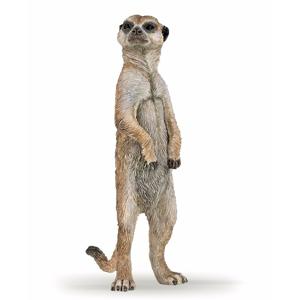 Stokstaartje - 2x - kunststof - 7 cm - speelgoed figuur - meerkat